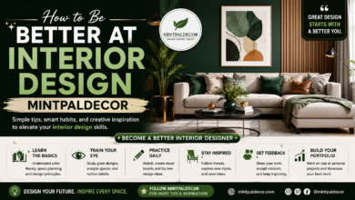 How to Be Better at Interior Design Mintpaldecor
