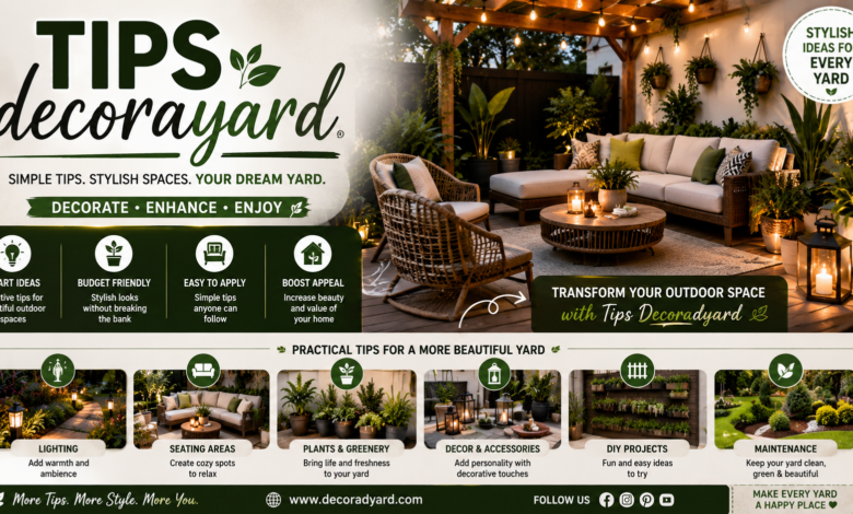 Tips Decoradyard