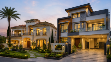 Villa and House