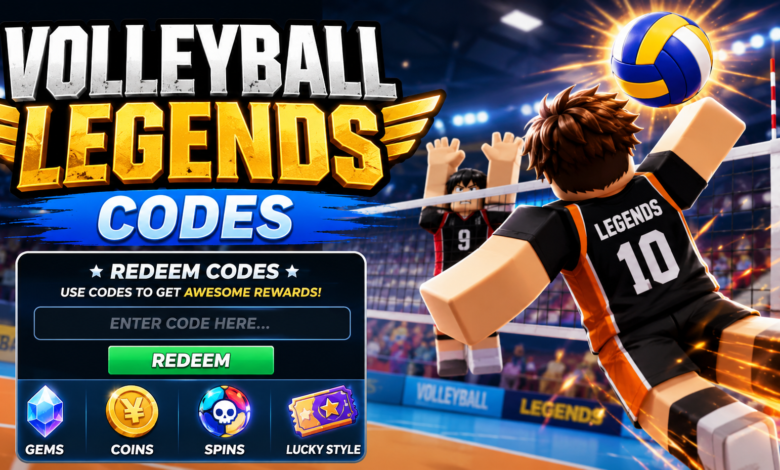 Volleyball Legends Codes