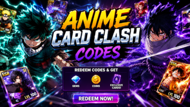 Anime Card Clash Codes
