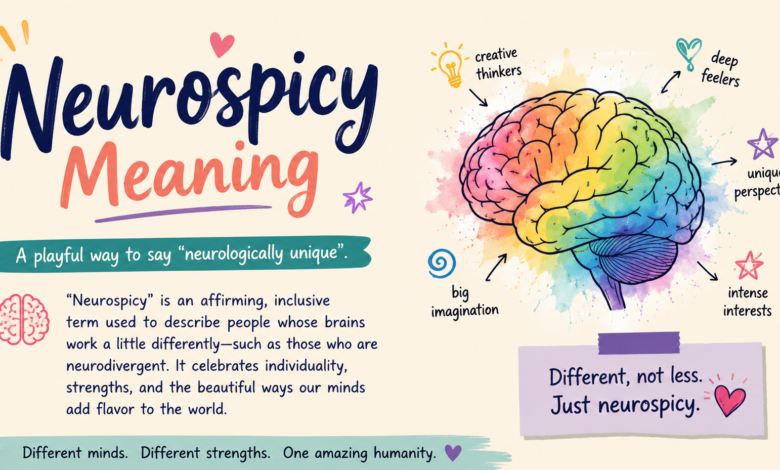 Neurospicy Meaning