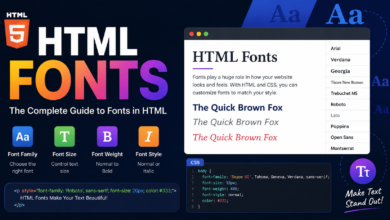 HTML Fonts