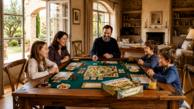 Villa and House Game Table