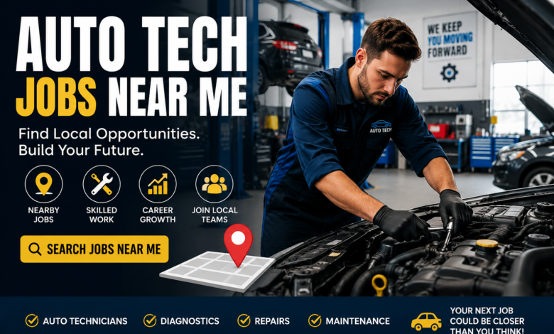 Auto Tech Jobs Near Me