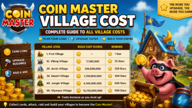 Coin Master Village Cost