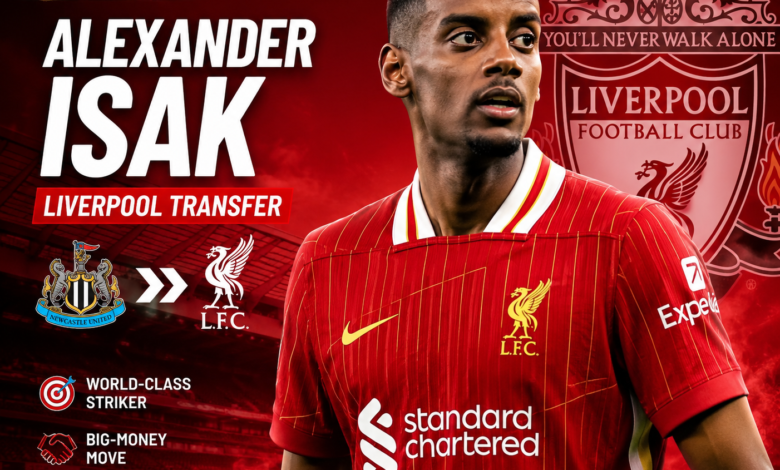 Alexander Isak Liverpool Transfer