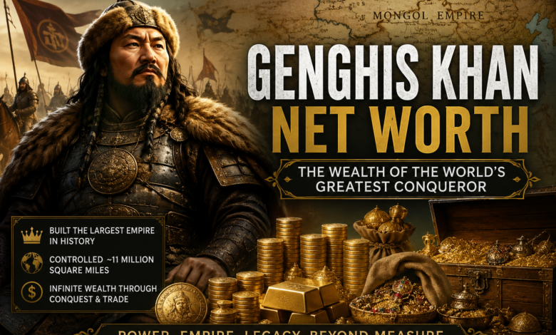 Genghis Khan Net Worth