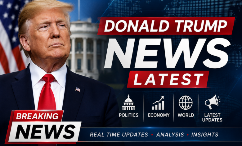 Donald Trump News Latest