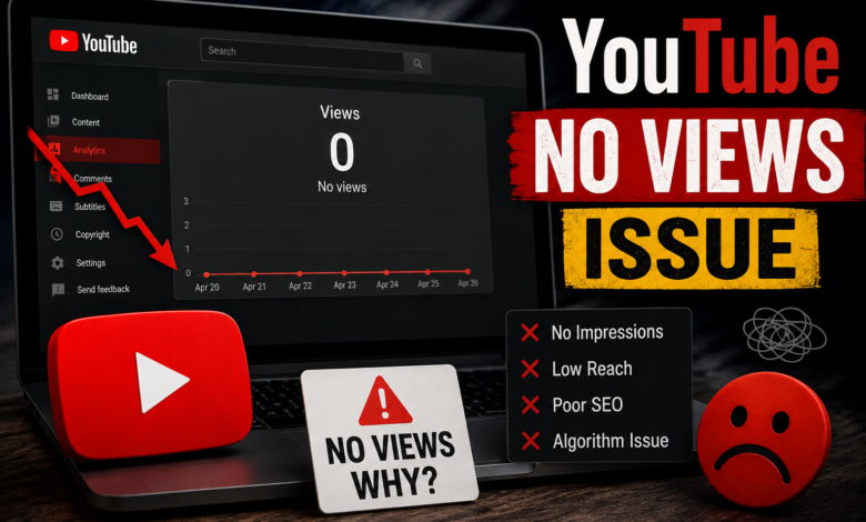 YouTube No Views Issue