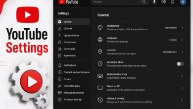 YouTube Settings