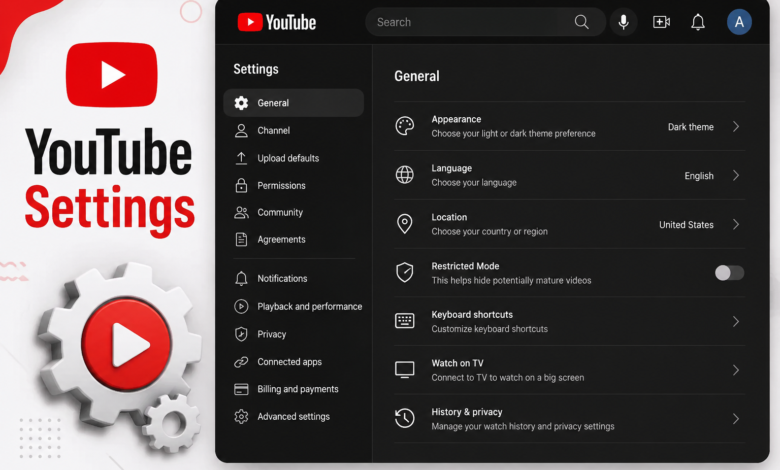YouTube Settings