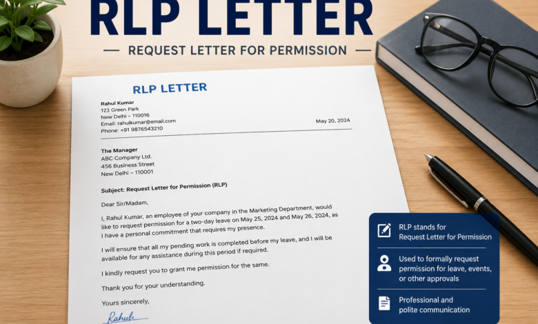 RLP Letter