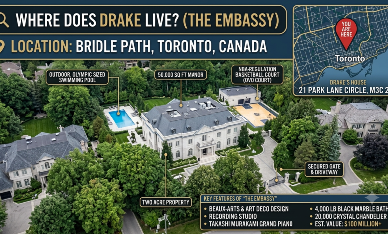 Where Does Drake Live