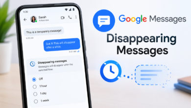 Google Messages Disappearing Messages
